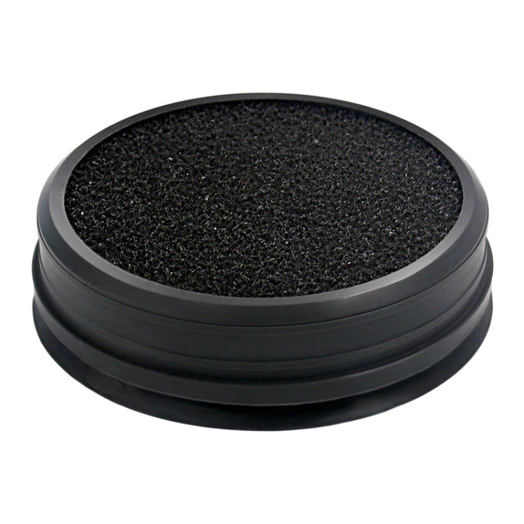 Philips vacuum cleaner filter, dark foam disc with surrounding black frame