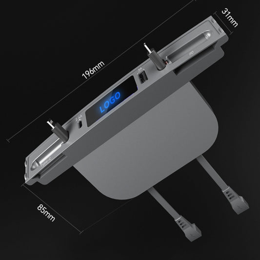 For Tesla Model 3 / Y 27W Quick Interior Charger Intelligent USB-C/Type-C Docking Station HUB, PT-DSL-2 Type-C