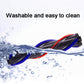 Carpet floor brush head with washable bristles and red edge cleaning channel