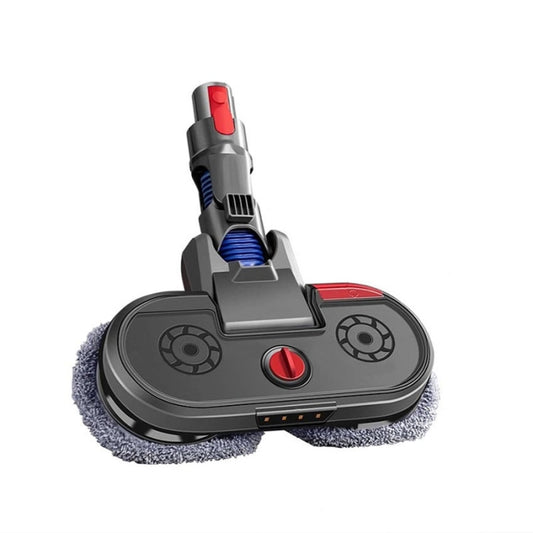 Vacuum Cleaner Electric Mopping Head Integrated Water Tank With 6pcs Rag, For Dyson V7 V8 V10 V11, For Dyson V15