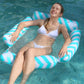 4-tube PVC Inflatable Foldable Floating Row Summer Swimming Pool Water Hammock