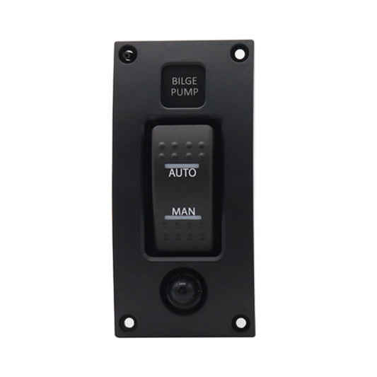 Marine Self-Locking Resetting Switch With Overload Protection Indicator Light, ON-OFF-ON 3 Switch, ON-OFF 2 Switch, ON-OFF-ON 3 Switch (Printed), Square 5V 3.4A Car Charging Panel