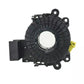 Black clock spring coil with mounting holes and connector blocks, 25554-3DN0A