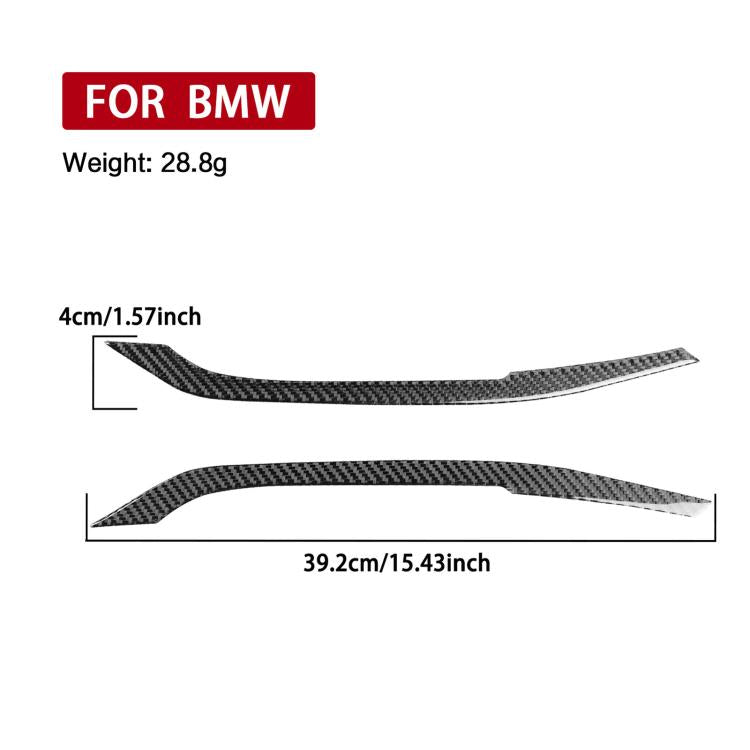 For 2021-2023 BMW C400X 2pcs /Set Rear Handrail Stickers