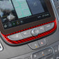 For Chevrolet Malibu 2016-2024 Left-hand Drive Navigation Button Frame Sticker