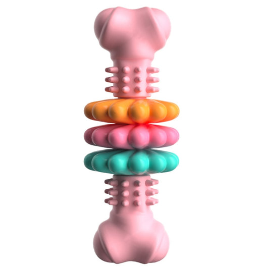 BG5056 TPR Pet Chewing Toys Bone Shape Dog Teething Stick, BG5056 ( Green), BG5056 (Blue), BG5056 (Pink)