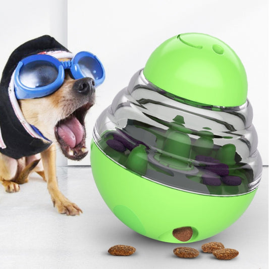 056DT Puzzle Training Pet Food Leakage Toy Tumbler Ball Dog Toy, Tumbler Ball(Green), Tumbler Ball(Red), Tumbler Ball(Lake Blue), Tumbler Ball(Yellow)