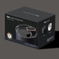 Automatic pet water dispenser fountain shown on retail box packaging