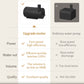 Pet water dispenser motor comparison graphic with two pump designs
