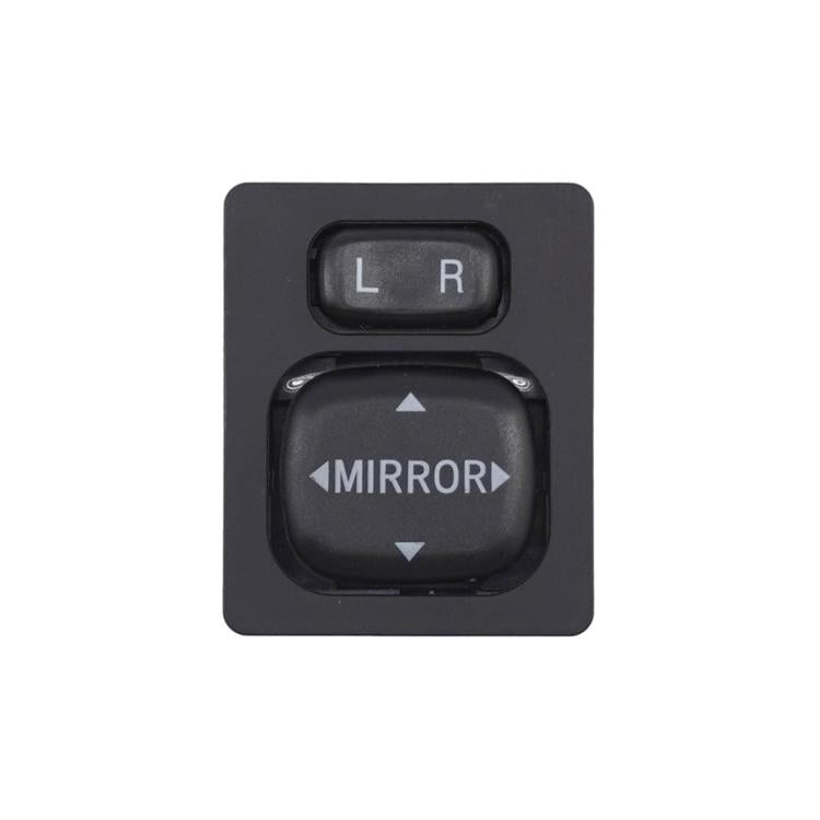 Electric rearview mirror adjustment switch panel with L/R selector