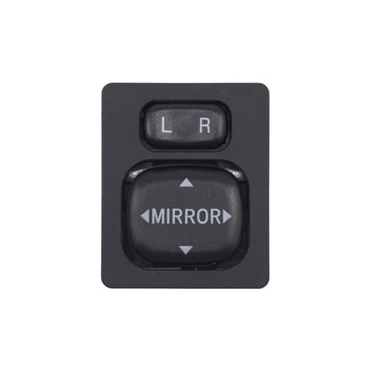 Electric rearview mirror adjustment switch panel with L/R selector