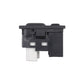 Rear connector side of electric rearview mirror adjustment switch module