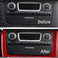For 2011-2015 Benz Smart Fortwo CD Panel Cover Sticker