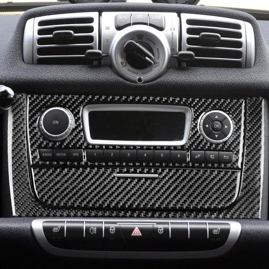 For 2011-2015 Mercedes-Benz Smart 3pcs /Set CD Panel Stickers