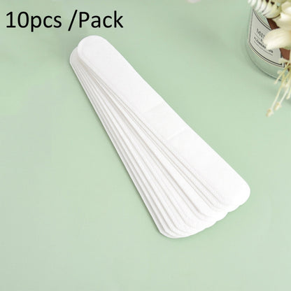 White disposable sweat-absorbing collar strip stickers, long adhesive pads for shirts