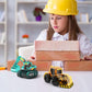 DIY Solar Toys Assembled Engineering Vehicle Model Educational Toy, Engineering Vehicle