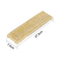 Yellow microfiber window-cleaner cloth pad, 27.5 x 7 cm