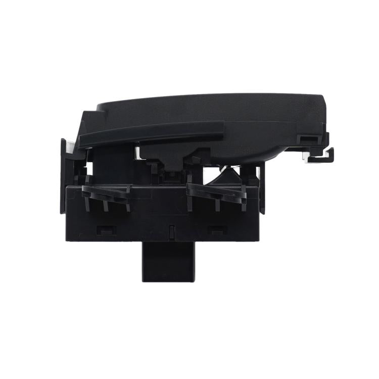 Honda car window switch button kit, black side view with mounting clips