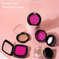 Girls makeup play set: glitter eyeshadow compacts, jars, and an open brush container