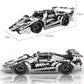 Assembly Metal Car Model Intelligence Handmade Assembly Toy Building Block, Racing Car