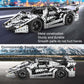 Assembly Metal Car Model Intelligence Handmade Assembly Toy Building Block, Racing Car