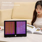 Mosquito killer lamp showing full dual UV grids with yellow and purple illumination