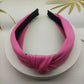 5cm Wide-brimmed Pressed Hair Solid Color Headband