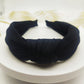 5cm Wide-brimmed Pressed Hair Solid Color Headband