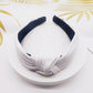 5cm Wide-brimmed Pressed Hair Solid Color Headband