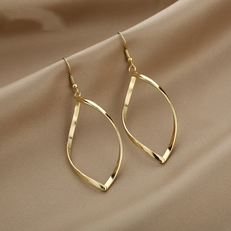 Twisted Rhombus Earrings Personality Exaggerated Earrings