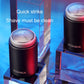 KONKA mini electric shaver with red body and round foil head on display