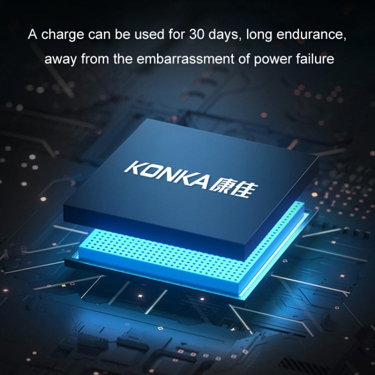 KONKA charging chip module illustration for rechargeable razor