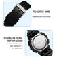 SANDA Small Fresh Digital All-match Waterproof Luminous Student Watch