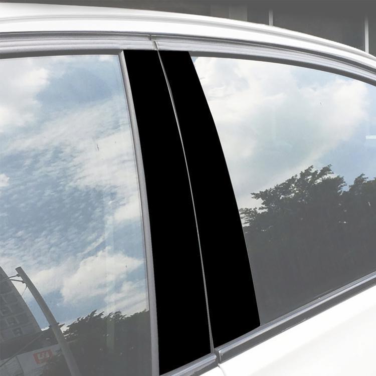 For BMW X5 E70 8pcs /Set Left and Right Drive Universal B-pillar Decorative Sticker