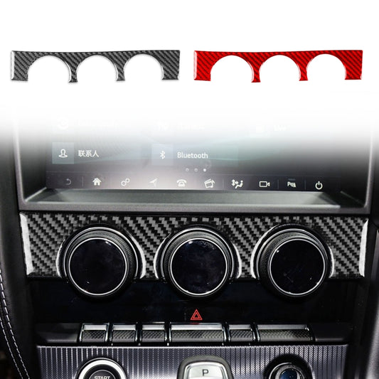 For Jaguar F-TYPE 2013+ Left and Right Drive Universal Air Conditioner Knob Decorative Sticker