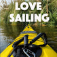 Black bungee dock line securing a yellow kayak with stainless steel hooks