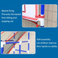 Basketball hoop frame posts and base with self-assembly design for easy setup