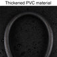 Thick black PVC-coated lock cable loop with protective outer sleeve