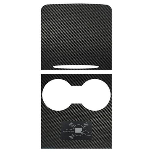 For Tesla Model 3 / Y Carbon Fiber Center Panel Protective Film Anti-Scratch Car Interior, Light, Matte