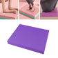 Purple flat non-slip balance mat for kneeling and floor exercise.