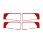 For Mercedes-Benz G-Class W463 4pcs /Set Interior Door Handle Sticker