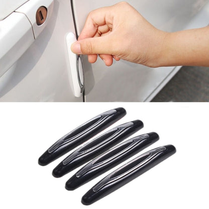 Car door anti-collision strip sticker set, applied on vehicle door edge