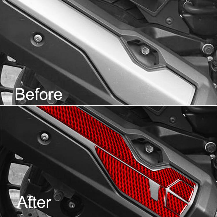 For 2022-2026 Honda ADV350 4pcs /Set Muffler Protective Sticker