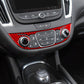 For Chevrolet Malibu 2016-2022 B Model Left-hand Drive Center Control Knob Panel Sticker