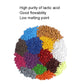 Colorful PCL filament pellets sample for 1.75mm 3D printing