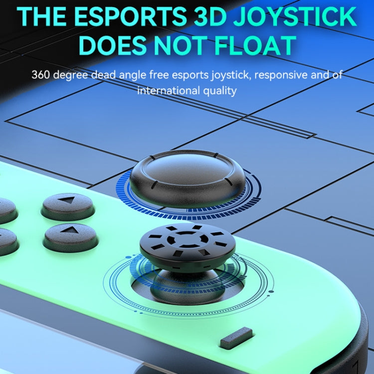 Gray 3D analog joystick module with circular base and textured thumb area