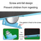Kids LCD writing board with anti-fall screw design and secured battery compartment