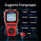 KONNWEI Automotive OBD2 Fault Diagnostic Tool Engine Code Reader 9 Languages, KW330