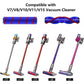 Blue striped roller brush rolls for cordless vacuum floor tools