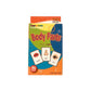 Children's body parts flash card set box, 36 English word cards for kids